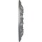Ekena Millwork Whitman Ceiling Medallion (For Canopies up to 3 3/4"), Hand-Painted Platinum, 13"OD x 1 3/8"P CM13WHPLS - alternate 3